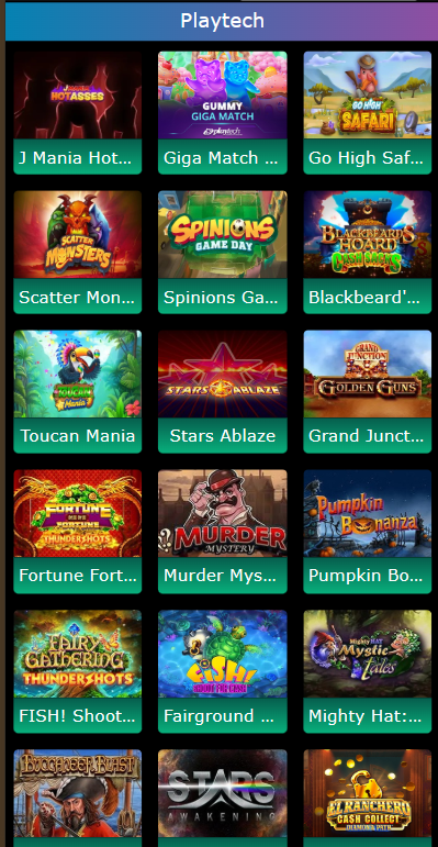 Provider Playtech
