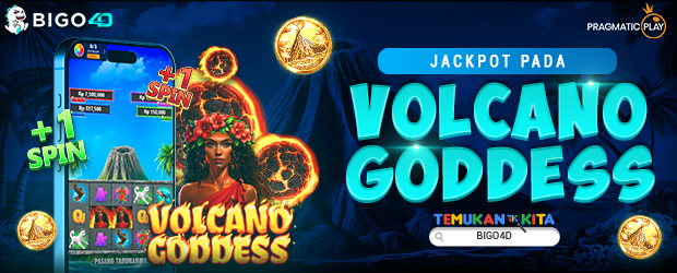 Jackpot pada Volcano Goddess