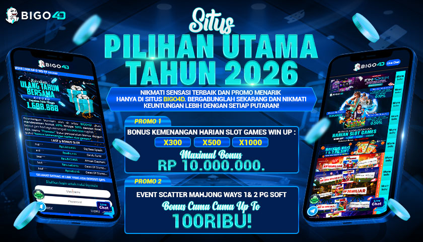 cara menang slot bigo4d Permainan slot online menjadi salah satu hiburan favorit para pecinta game kasino karena tampilannya yang menarik, fitur bonus yang melimpah, serta peluang kemenangan besar yang selalu menggoda