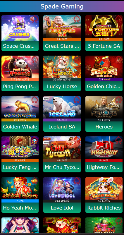 Slot Spade Gaming