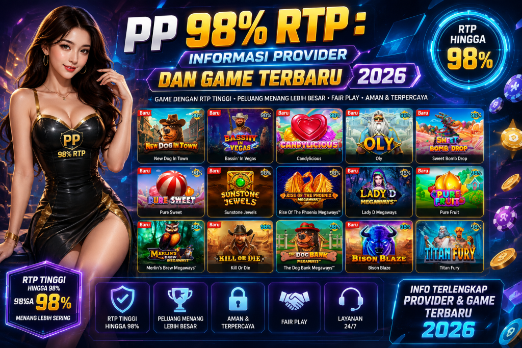 PP 98% RTP: Informasi Provider dan Game Terbaru 2026