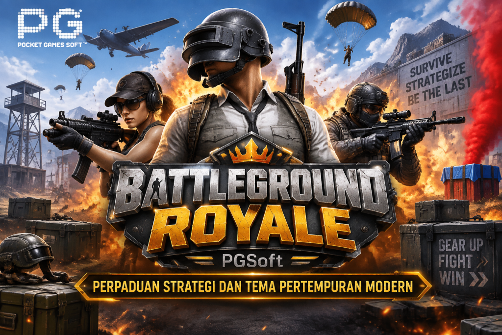 Battleground Royale PGSoft: Perpaduan Strategi dan Tema Pertempuran Modern